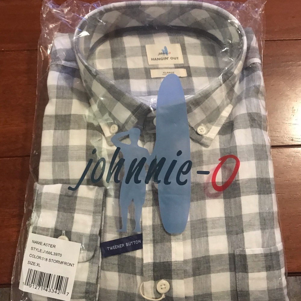Johnnie-O Aster Button Down XL - NWT